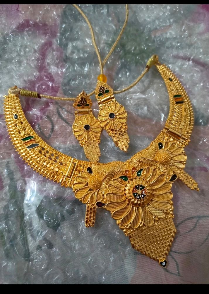 Gold Plated Jewellery Set