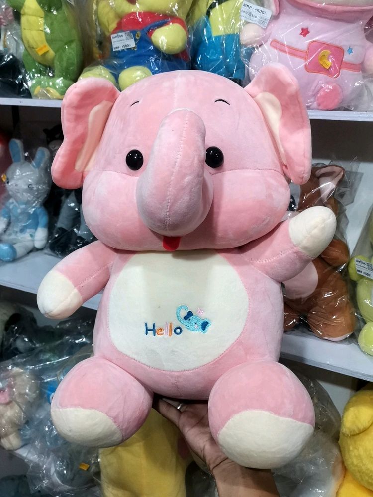 Elephant Stuffed Plush Toy