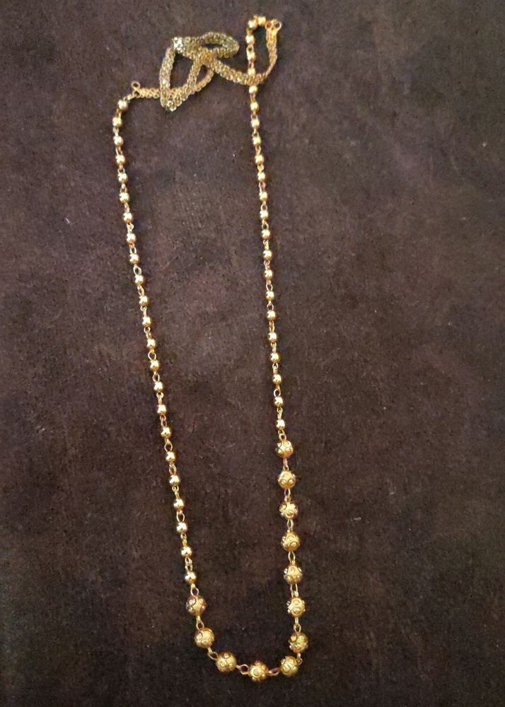 Golden Small Bits Necklace