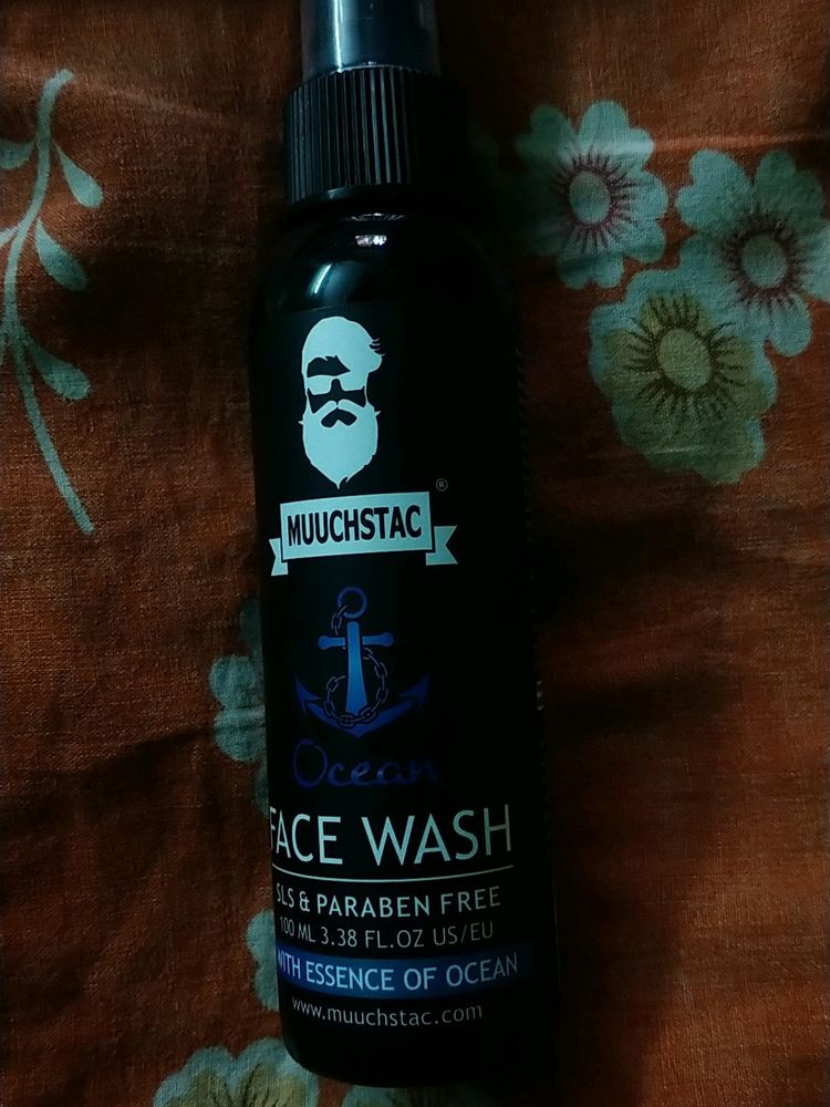 Mustac Organic Face Wash For Men ... New