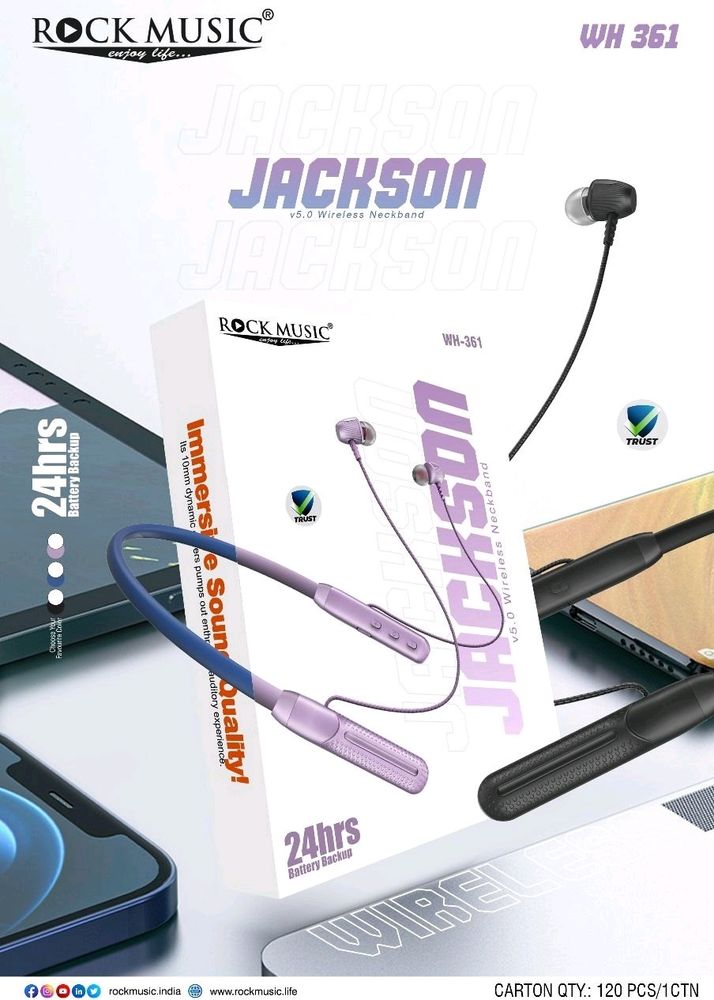 Jackson V5.0 Wireless Neckband