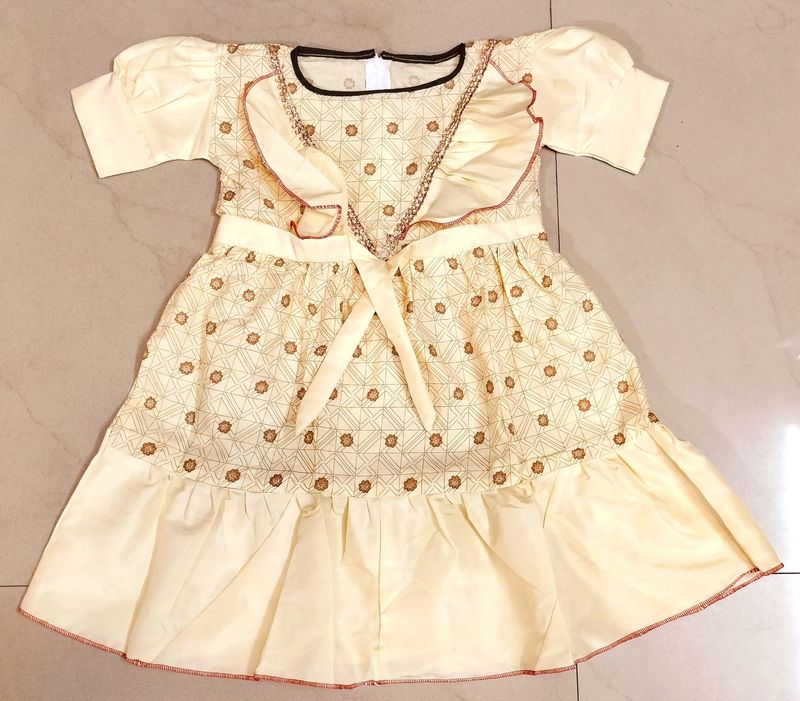 Brand New Girls' Gorgeous Frock With Zipper
