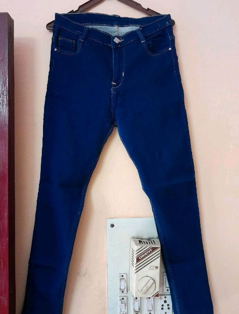 Navy Blue Skinny Jeans