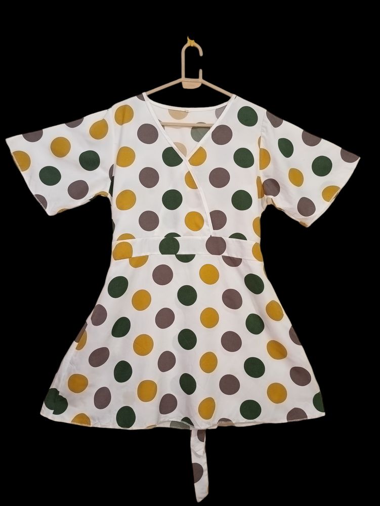 Color Polka Dot Dress