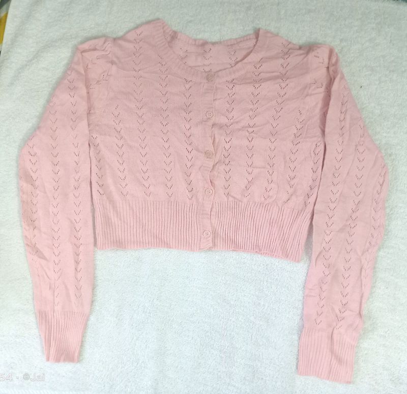 Crop Sweater For Girls💗