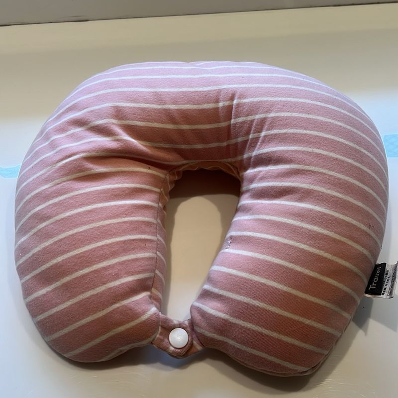 Cute Pink Neck Pillow For Travel