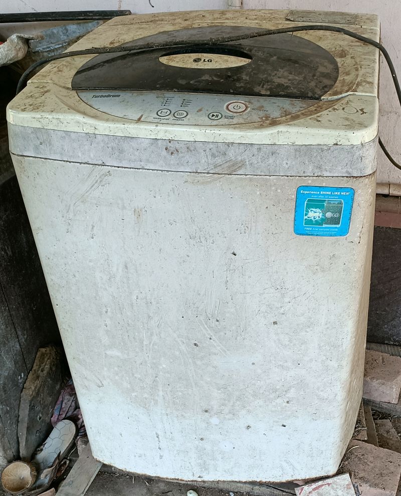 Damaged Lg Washing Machine