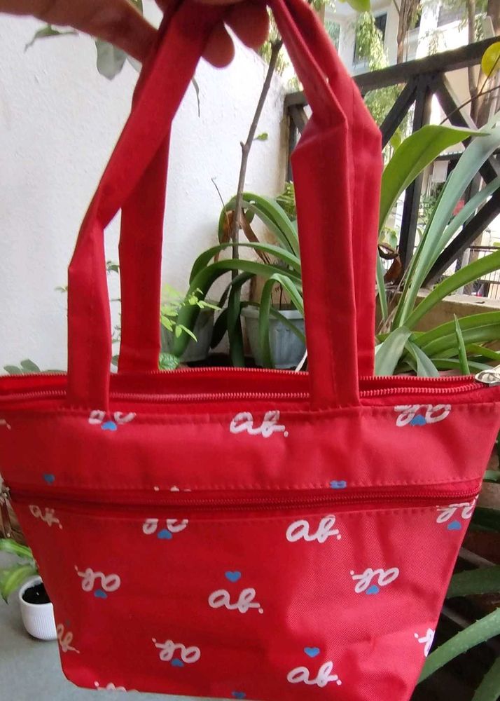 Red Small Hand Bag