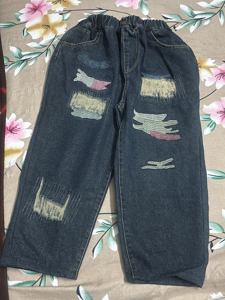 Funky Look Denim Pant