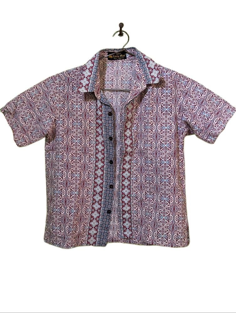 Mandala Shirt Hawaiian Cool Beachy Cotton