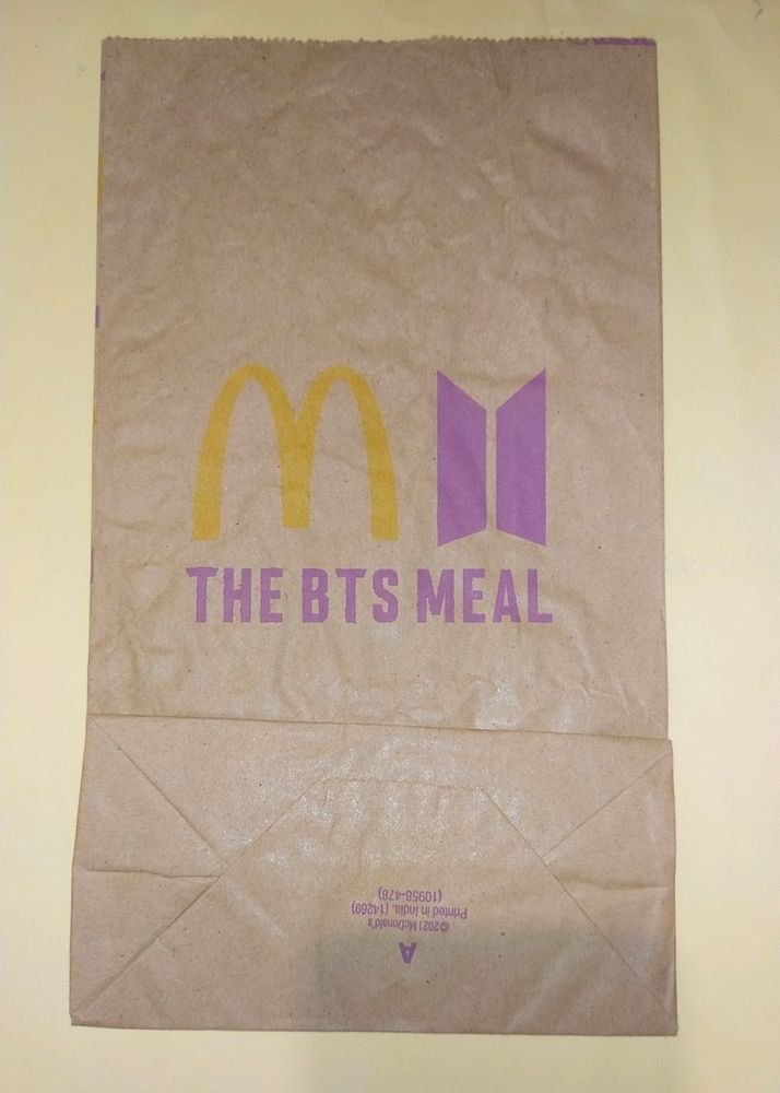 BTS💜 LIMITED EDITION MAC DONALD'S RANGE