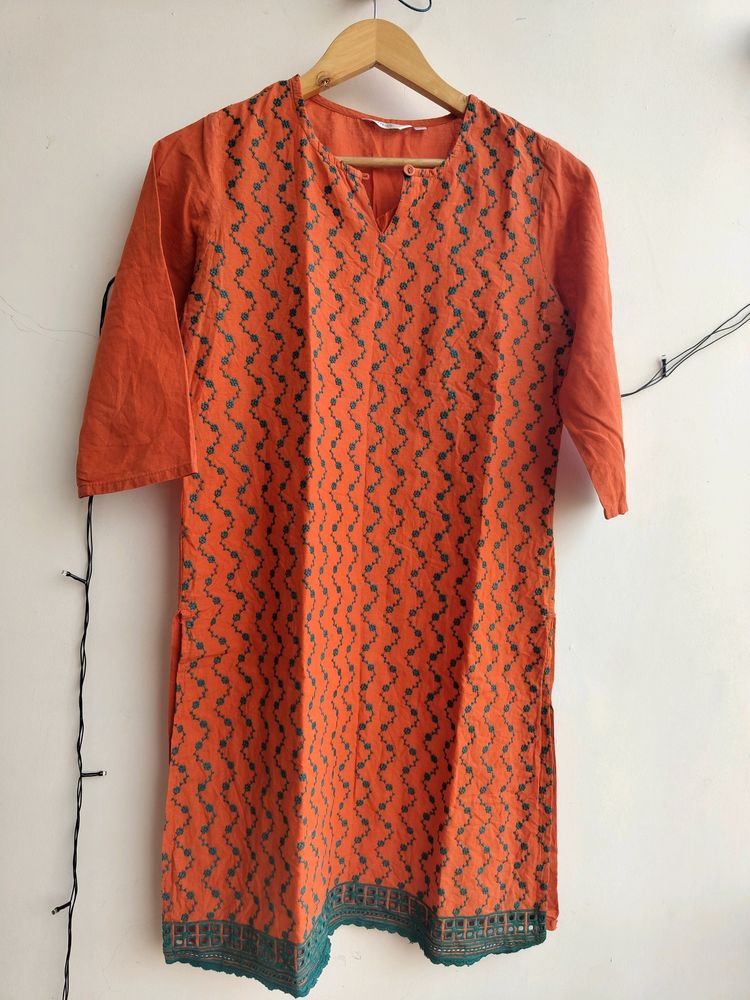 Mirror Worked Kurti (Women's)