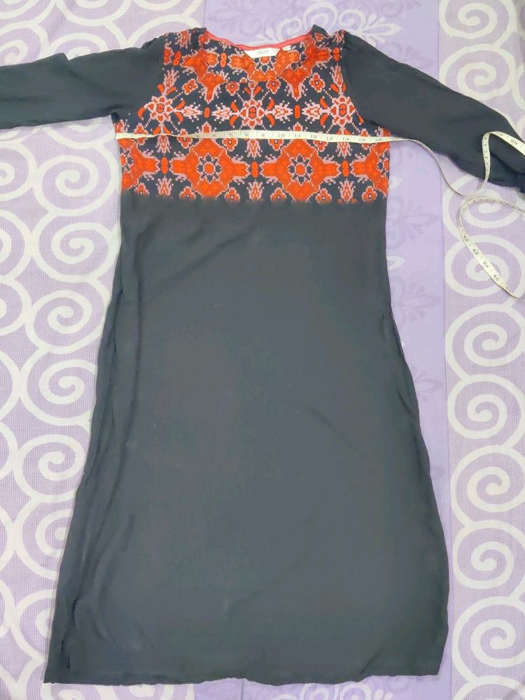 Elegant Black Kurta