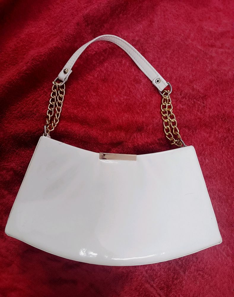 White Sling Bag