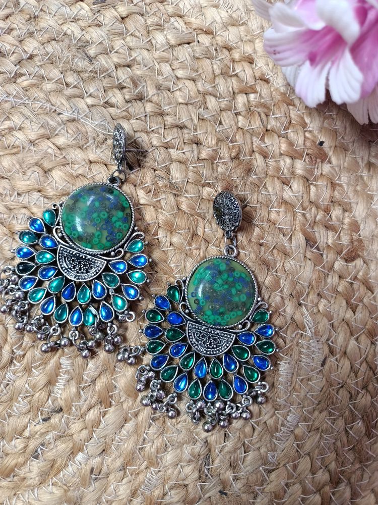 Beautiful Peacock Earring