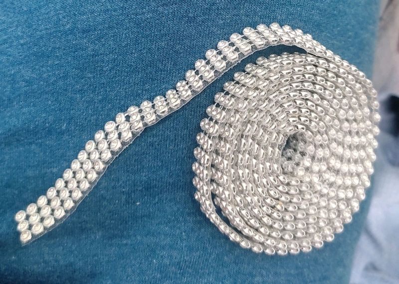 Rhinestone Lace 1 Meter