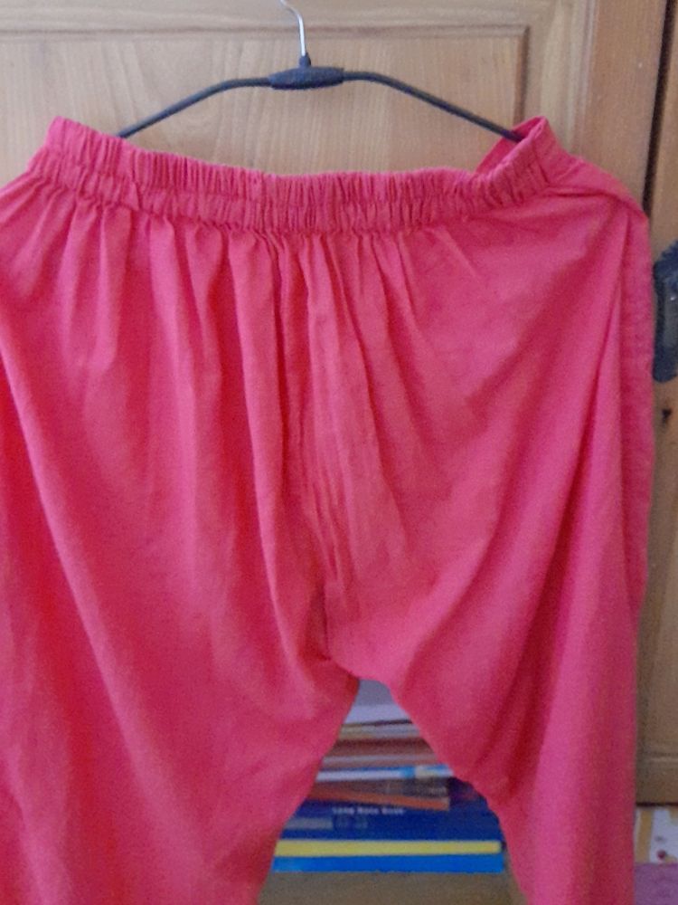 Pink  Straight Pant