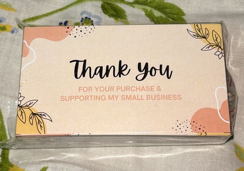 Thank You Cards 60 Pieces