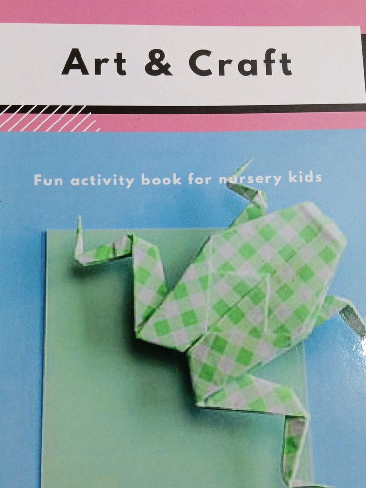 Kids Cut and Paste Craft Book