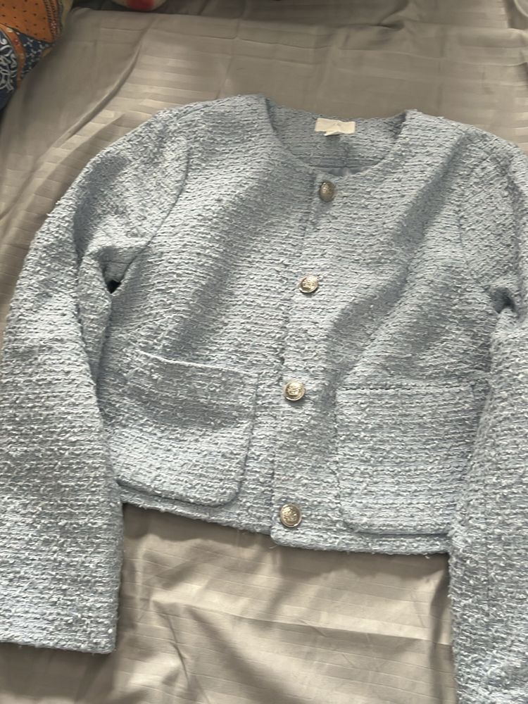 Tweed Blazer From H&m