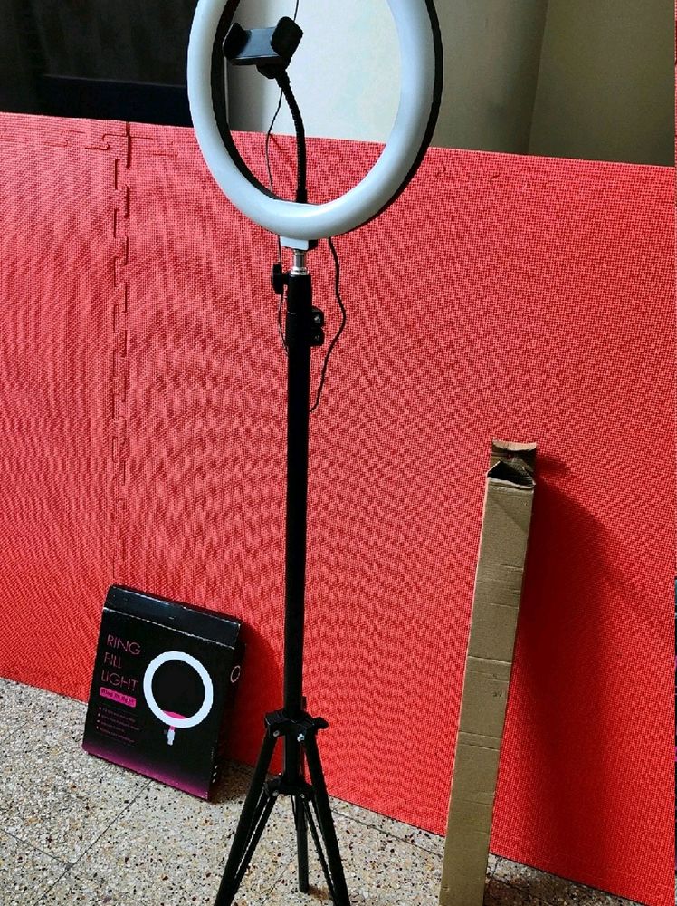 Ring Light 10 inch With 7 Feet Adjustable Stand