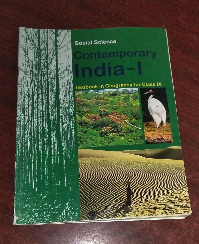 Class 9 NCERT Geography Contemporary India