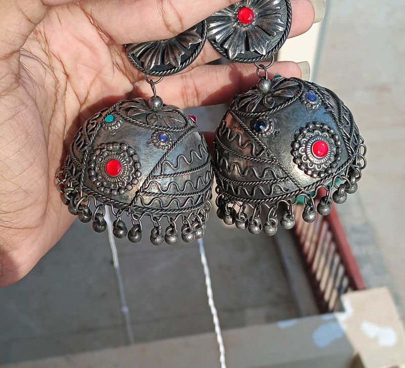 Afghani Jhumkas 🪷