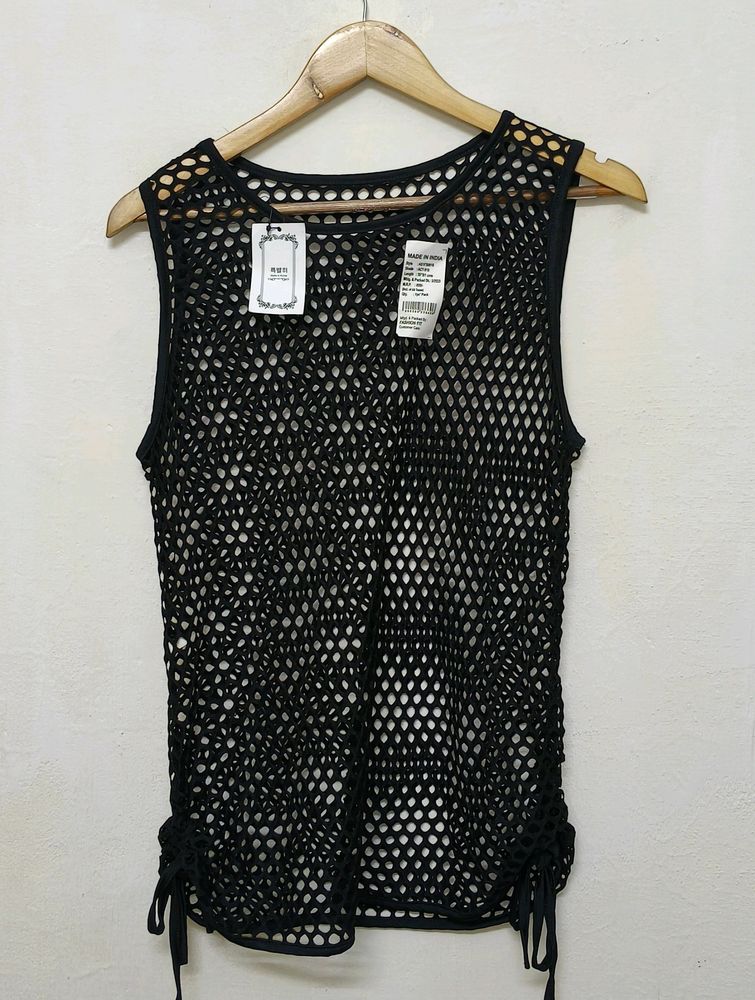 Trendy New Black Top For Women