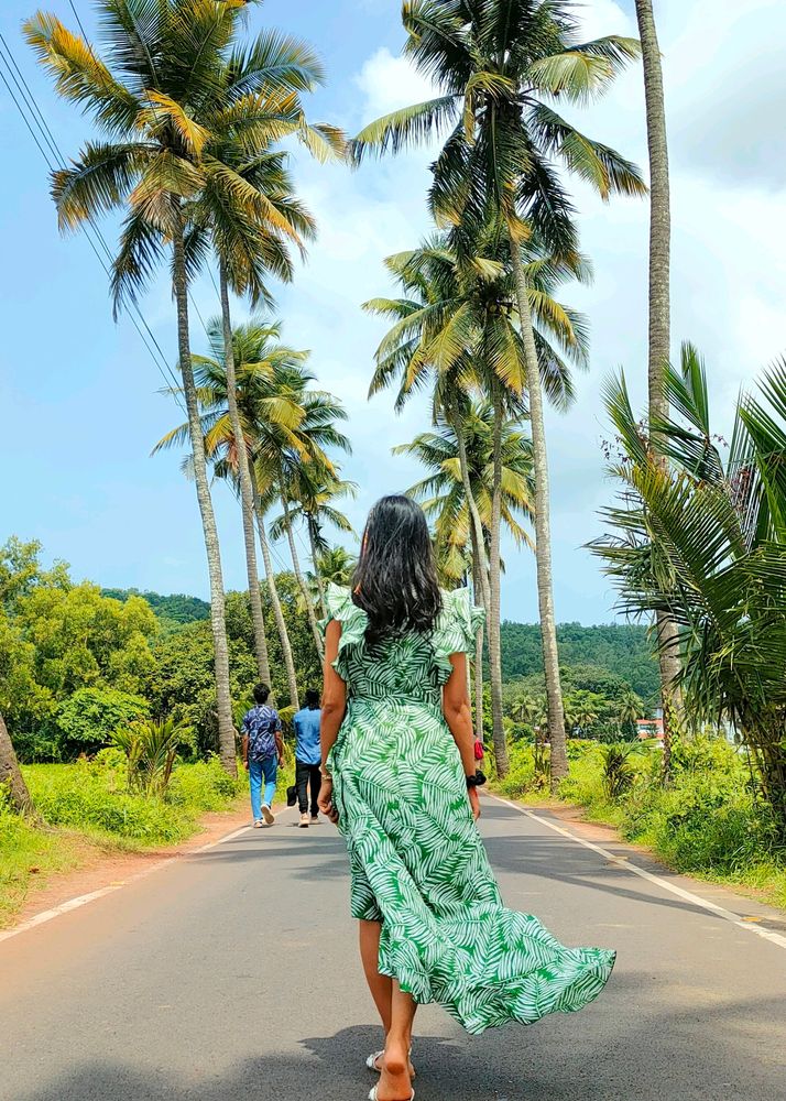 Long Printed Dresses.