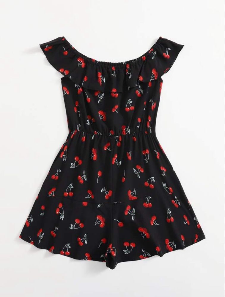 Black Cherry Printed Urbanic Dress  Size - S