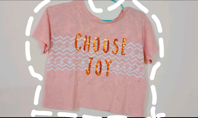 Peach Colour Top For Women & Girls