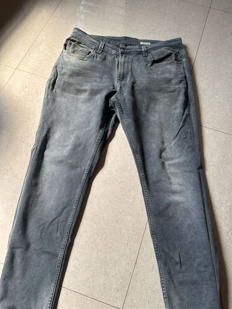 Spykar Grey Jeans