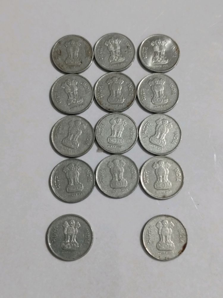 10 Paisa Coins Small Size 1988