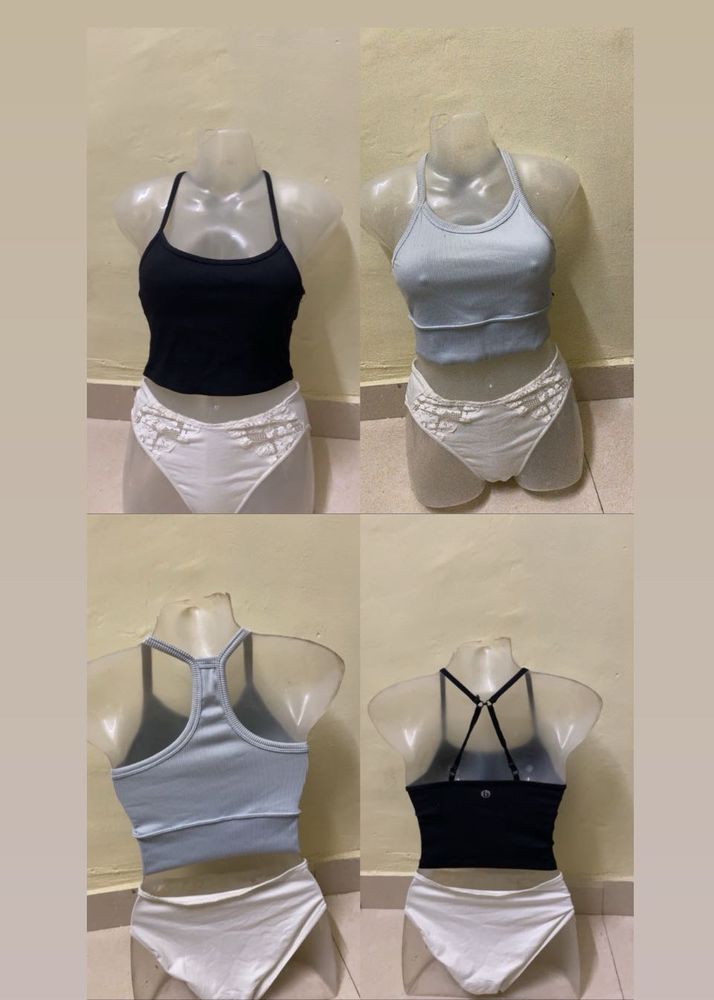 2 Camisole Top Bra Padded