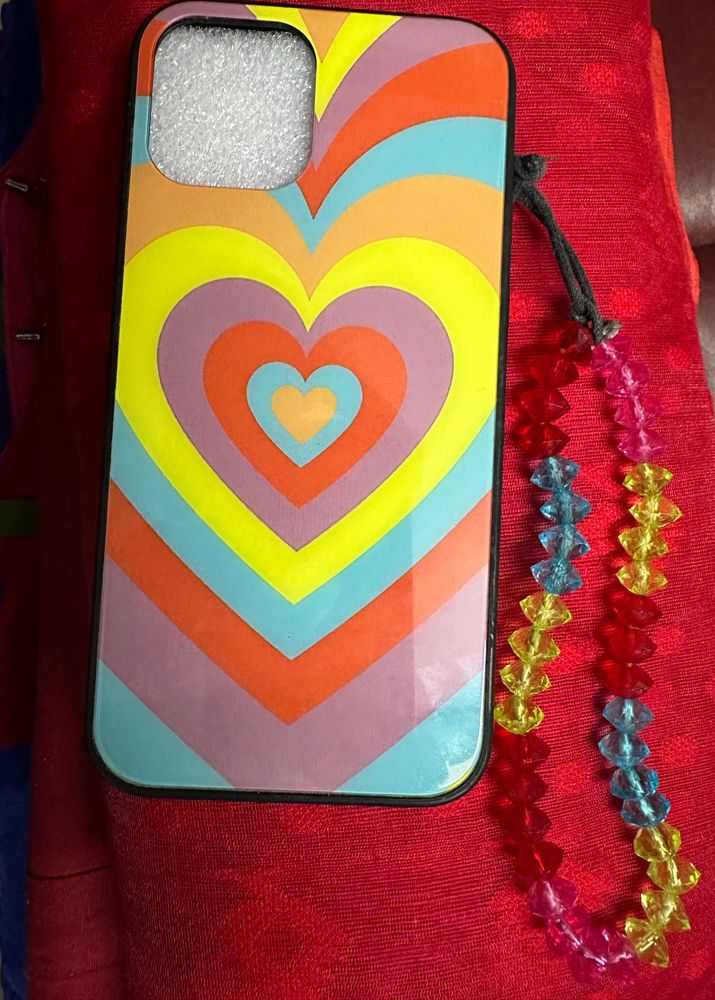 Iphone 12 Back Cover With Charm