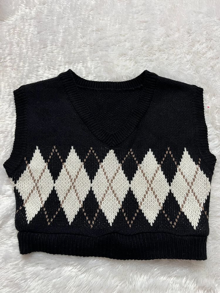 Korean Sweater Vest 🖤