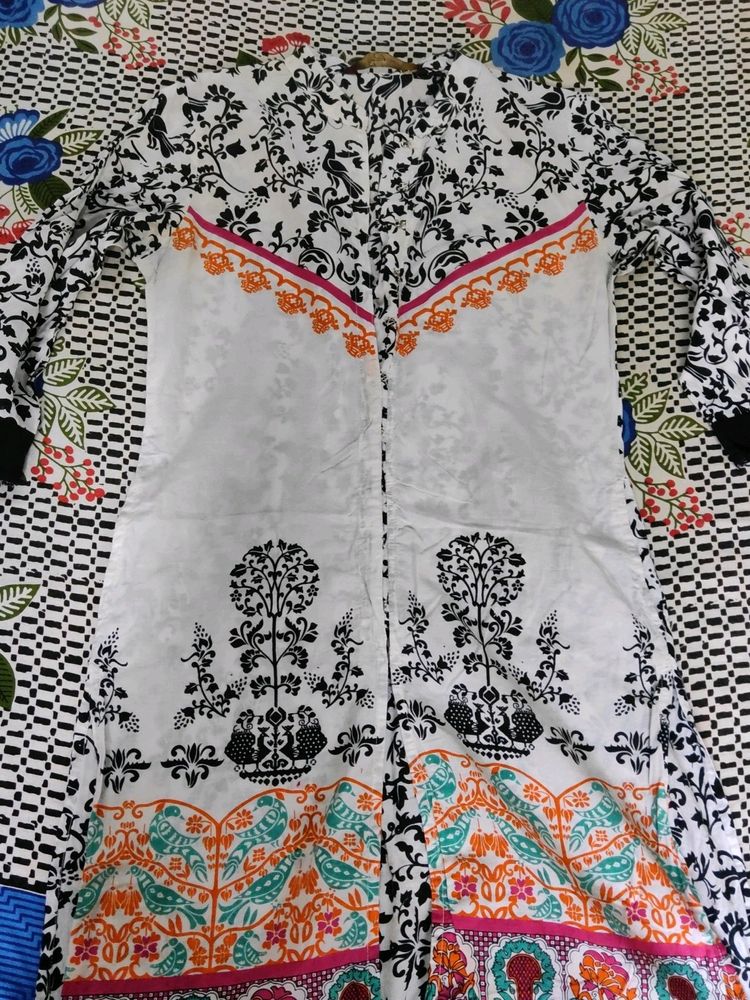 Front Cut Open Kurta