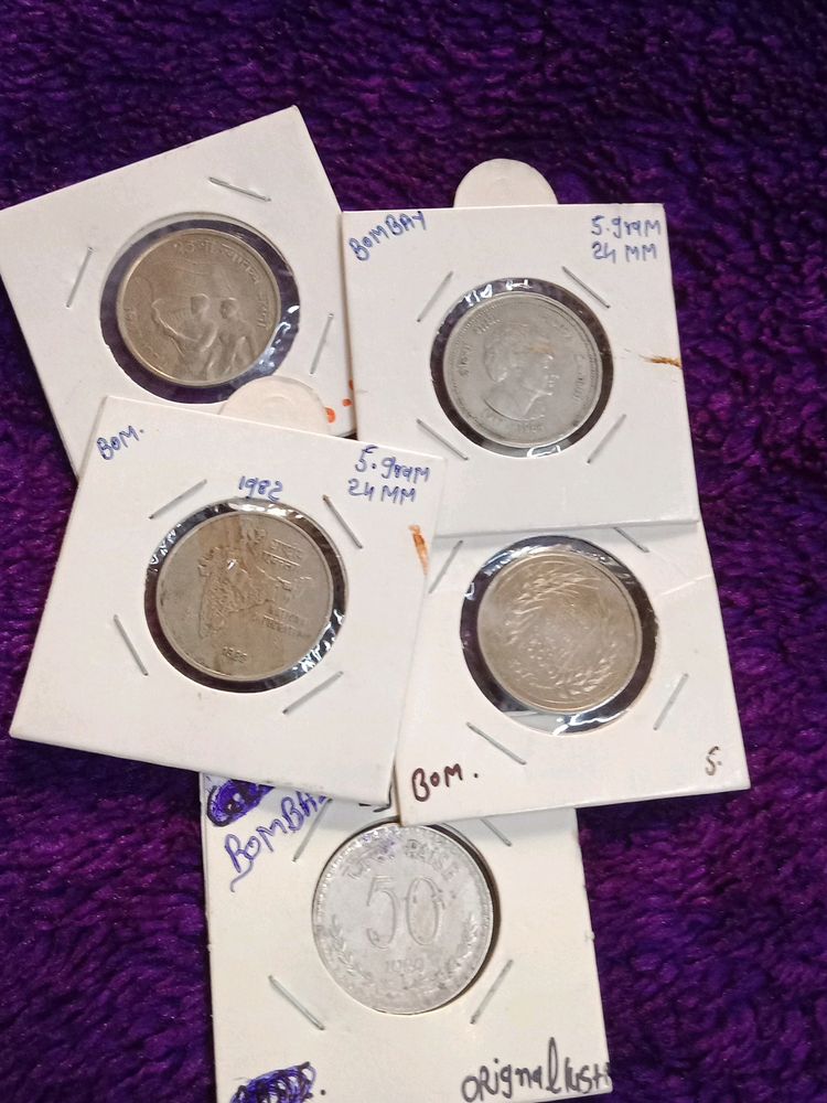 Old Coin 4 Pcs Comemrative