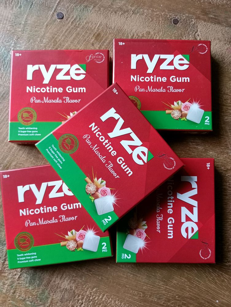 Ryze Nicotine Gum Pack Of 45