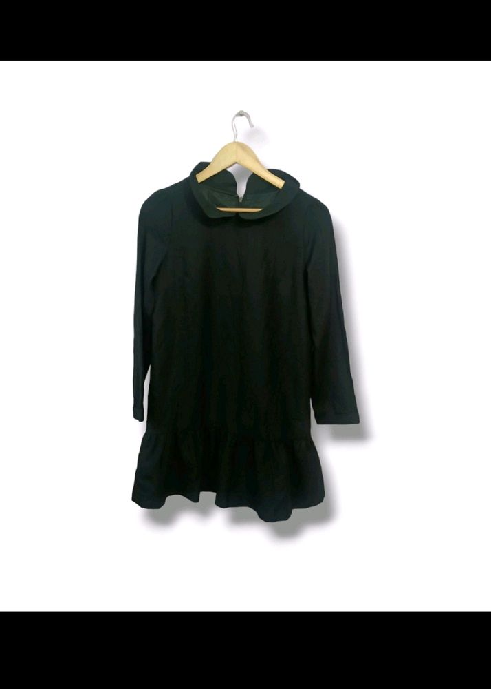 Black Ruffled Dress (Women's)