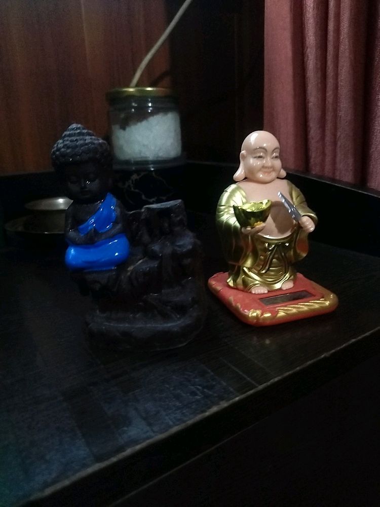 Combo Of Laughing Budda & Smoke Buda