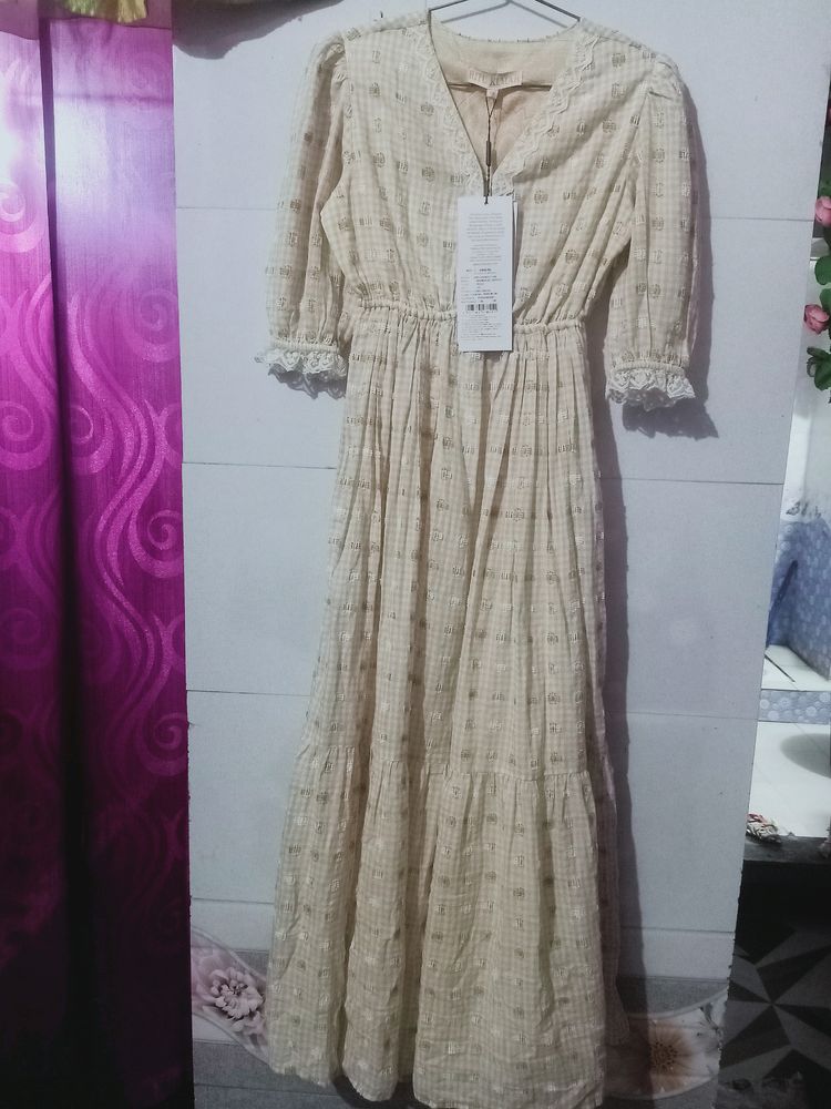 Branded Long Dress