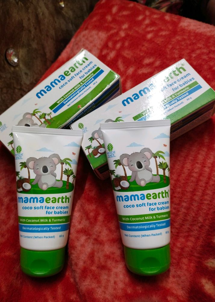 Mamaearth  Pack Of 2 Baby Face Cream