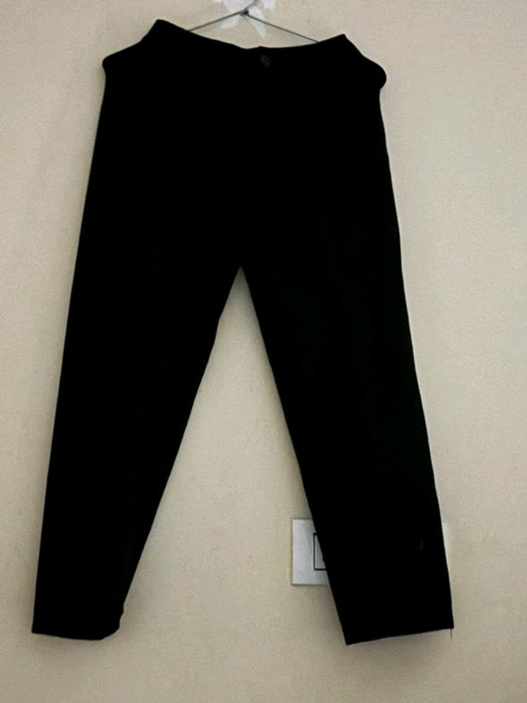 Black straight fit jeans