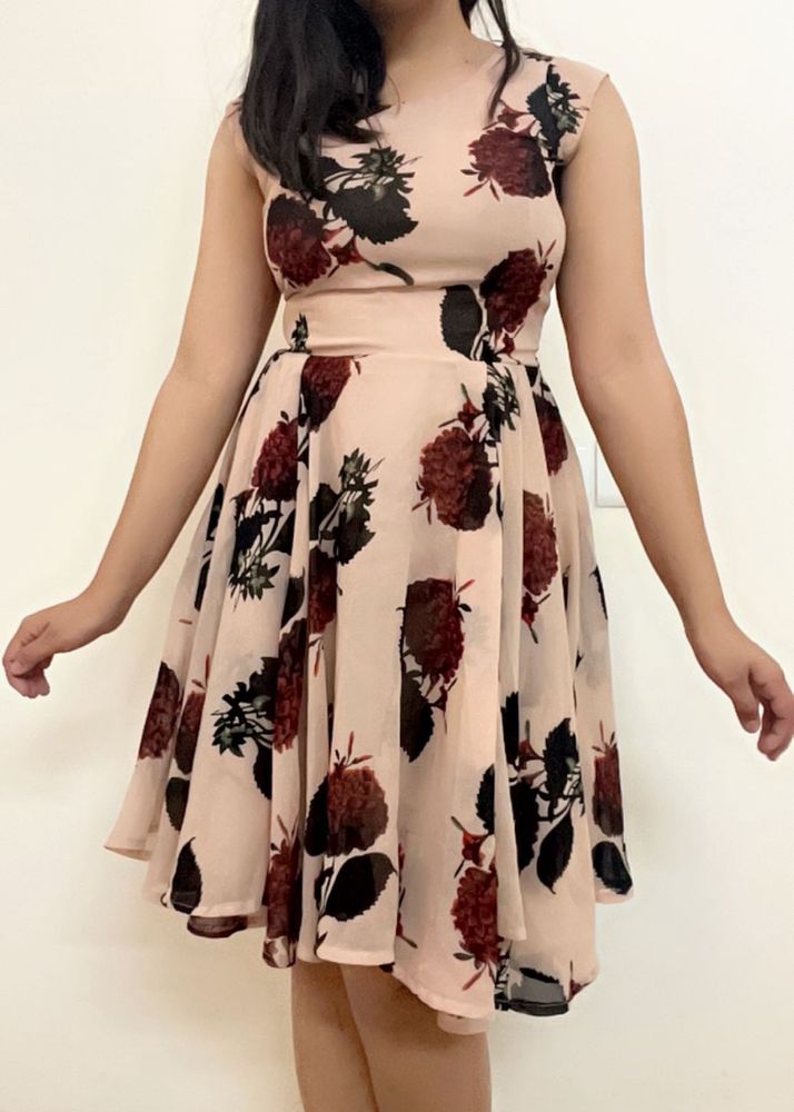 Aesthetic Floral Dress