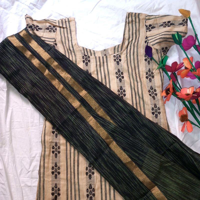 Kurti With Dupatta