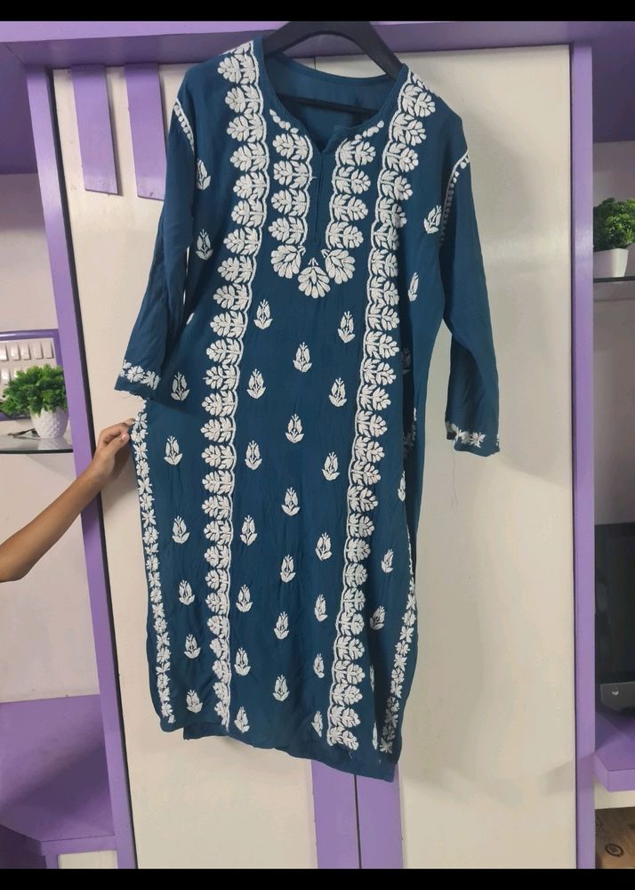 Beautiful Hand Work Lakhnavi Kurta