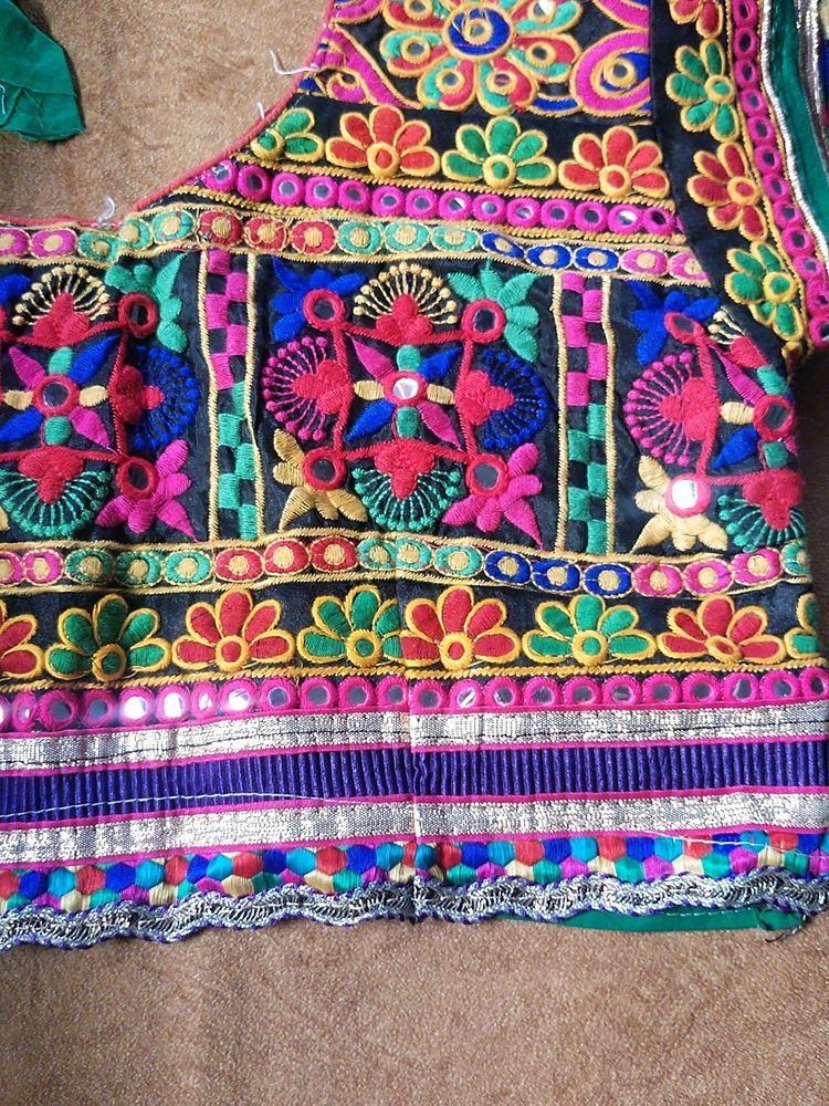 Blouse For Navratra Fully Hand Work