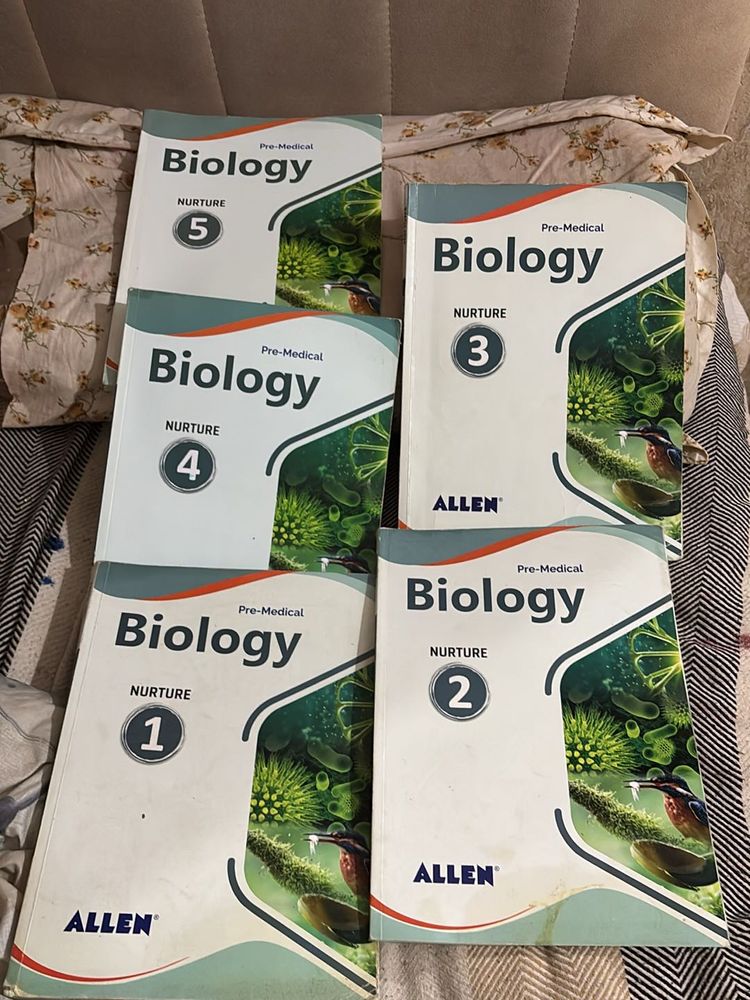 ALLEN BIOLOGY PRE MEDICAL unused books