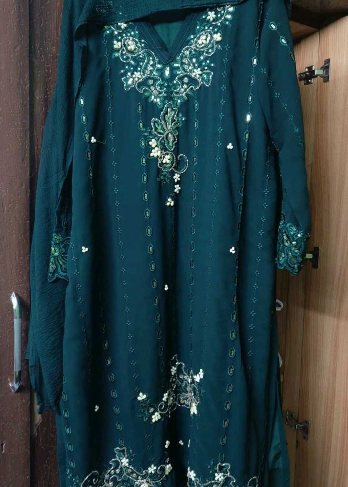 🔥 Today's Offer 🔥 New Georgette Pakistani Suit